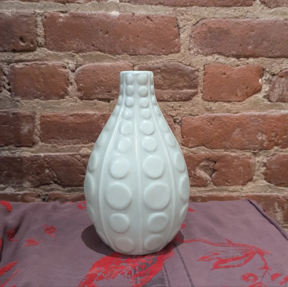 Vintage Jonathan Adler Pot a Porter Matte Mint Green Bud Vase